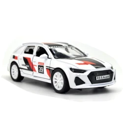 Premium Alloy Replica Toy Car - High - End Collectible Vehicle (White)