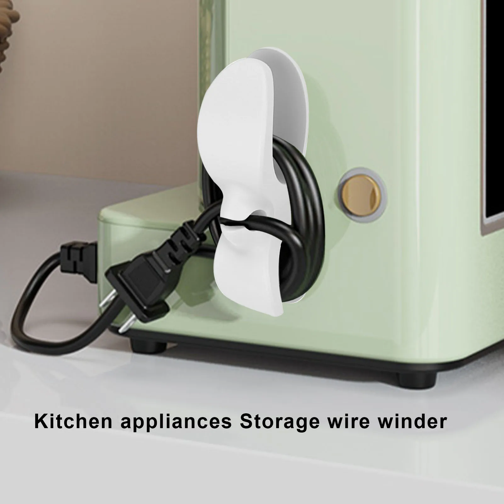 4pcs Cord Organizer for Appliances, Upgraded Kitchen Cord
