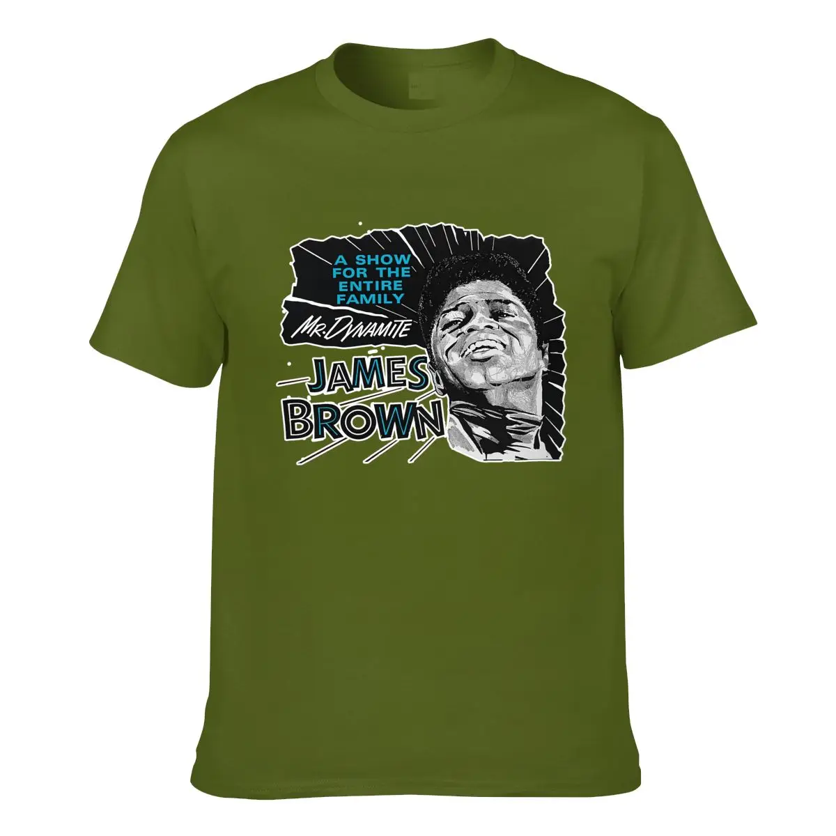 James Brown Mr Dynamite T-Shirt Godfather Of Soul Funk Vinyl Entertainer 