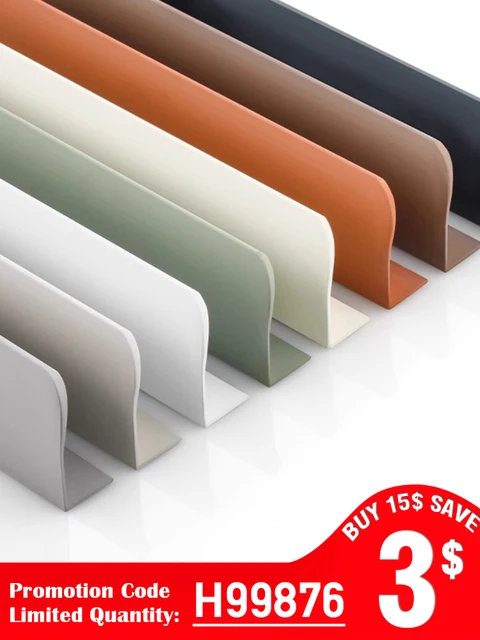 KAK Morandi สีซ่อนลูกบิดและมือจับตู้อลูมิเนียมอัลลอยด์ประตูตู้ครัวดึงยาวเฟอร์นิเจอร์ฮาร์ดแวร์ 1