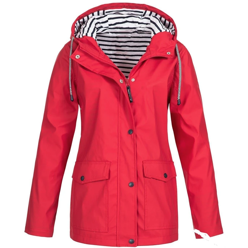 Women Jacket Coat Windproof Waterproof Transition Hooded Jackets Outdoor  Hiking Clothes Outerwear Women's Lightweight Raincoat| | - AliExpress