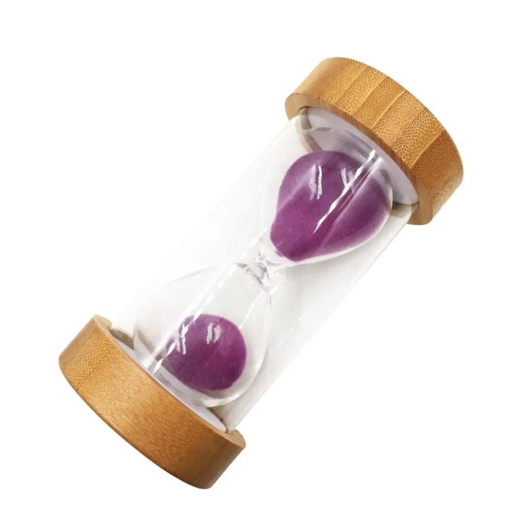 1min/3min/5min/20min/25min/30minAcrylic Sand Timer Hourglass Sand Clock Sandglass Tea Shop Cafe Xmas Kids Toy 2