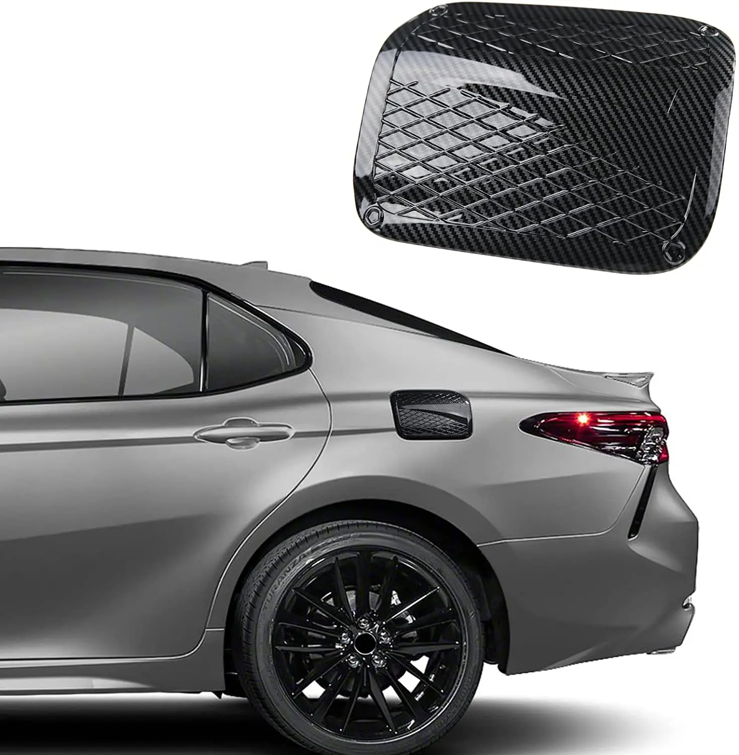 

for Toyota Camry 2022 2021 2020 2019 2018 Accessories Car Fuel Tank Cover Trim Oil Gas Cap Exterior Decoration Sticker