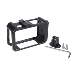 Aluminum Frame Case with Quick Release Mount & Cold Shoe for Black color