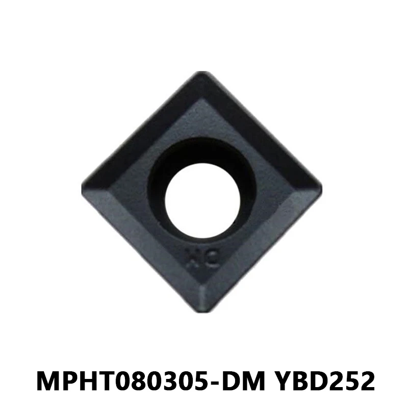 

High Quality Inserts MPHT MPHT080305-DM YBD252 MPHT080305 MPHT060304 MPHT120408 CNC Three Side Milling Inserts High-Quality