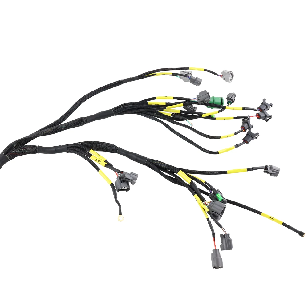 Racing Car Tucked Engine Stand Alone Harness Harness For Civic Integra B16 B18 D16 Budget D & B-series OBD1