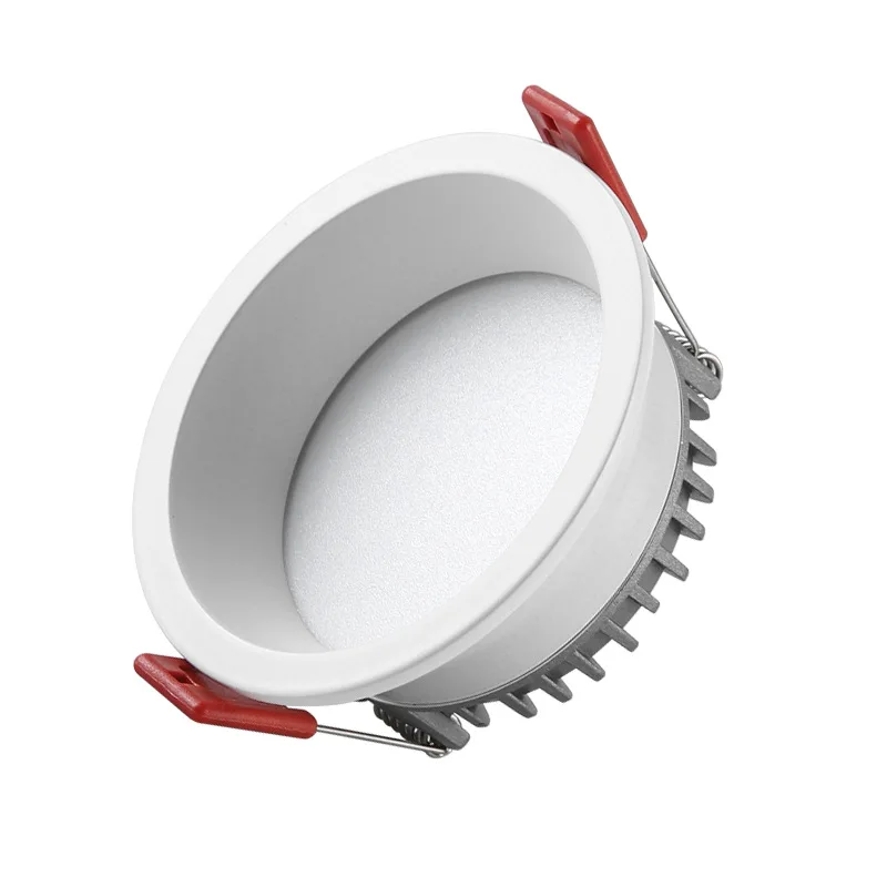 Lampada Da Incasso LED COB AR111 G53, 7W 4000K, 85-265V, Aexit - Faretto Da Soffitto, Bianco/Argento - 2