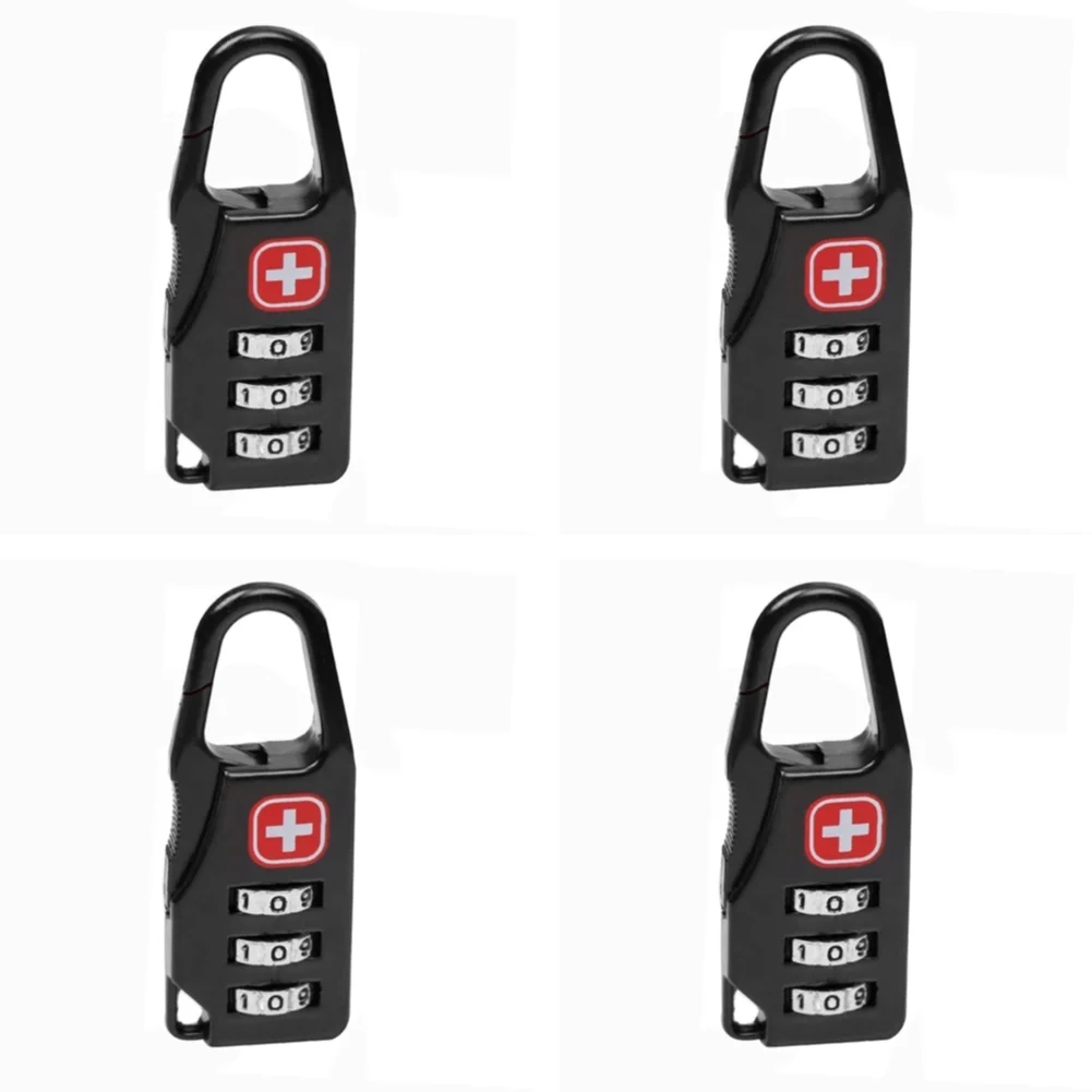 Mini Alloy Anti-Theft Combination Padlock for Travel and Outdoor Use