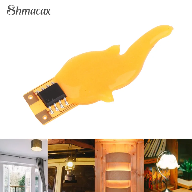 

3v Led Cob Flash Candles Flexible Filament 2200K/1800K Diode Light Decoration Light Bulb Accessories Diy Candle Light Parts