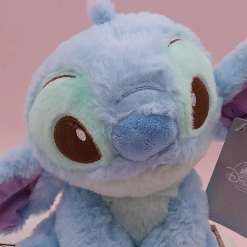 23cm 디즈니 Lilo 및 스티치 플러시 장난감 애니메이션 귀여운 것들 Kawaii Kids 인형 박제 동물 어린이 장난감 소년 선물 여자 친구