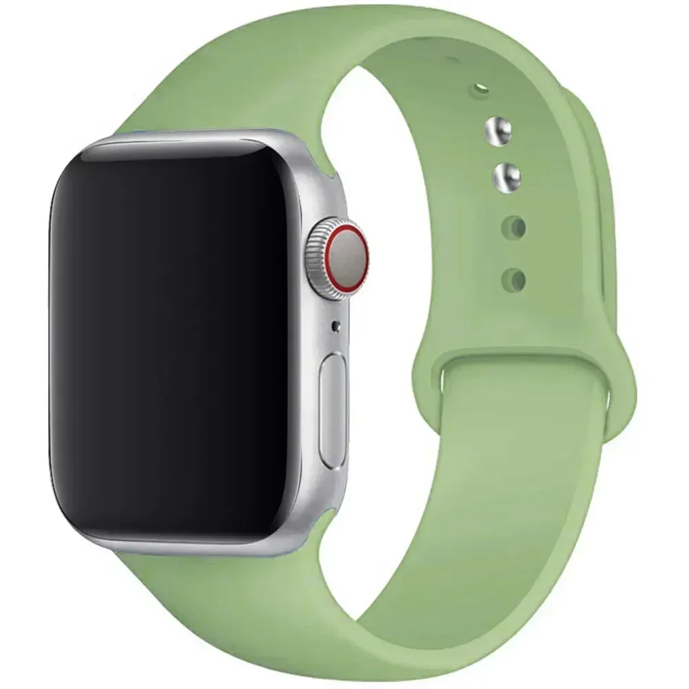 Premium Silicone Sport Band for Smartwatch - Vibrant & Durable Design for Everyday Wear