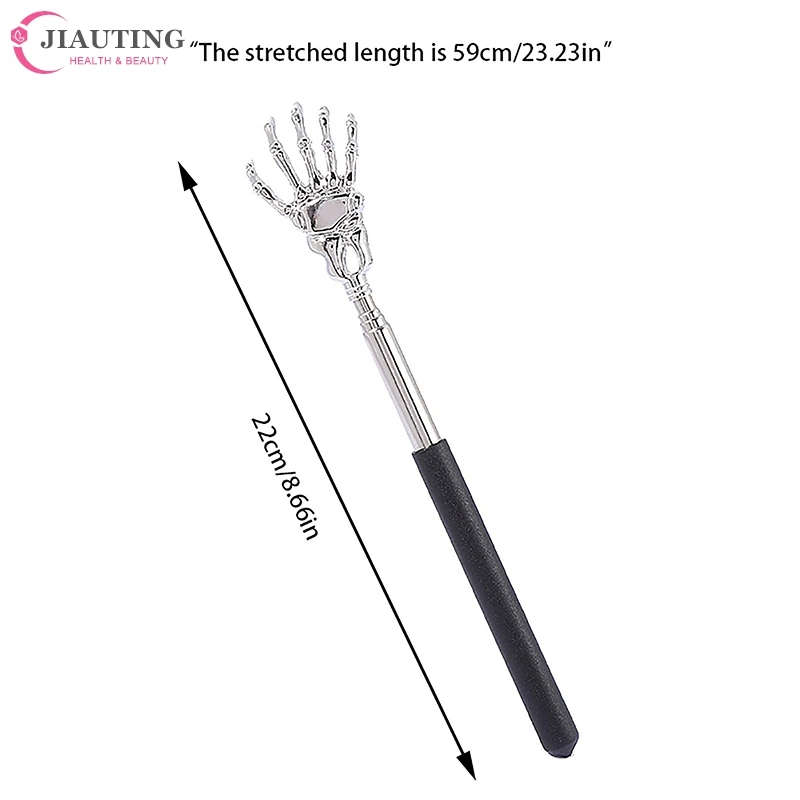 1PCS Stainless Steel Back Scratcher Telescopic Back Itch Scratcher For Old Man Easy Massage Relax Old Man Happy Health Products images - 6