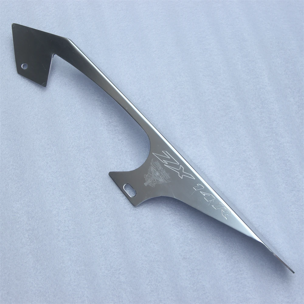 

Chrome Motorcycle Chain Guard Cover For Kawasaki Ninja ZX14 ZX14R 2006-2015 ZX-14 ZX-14R