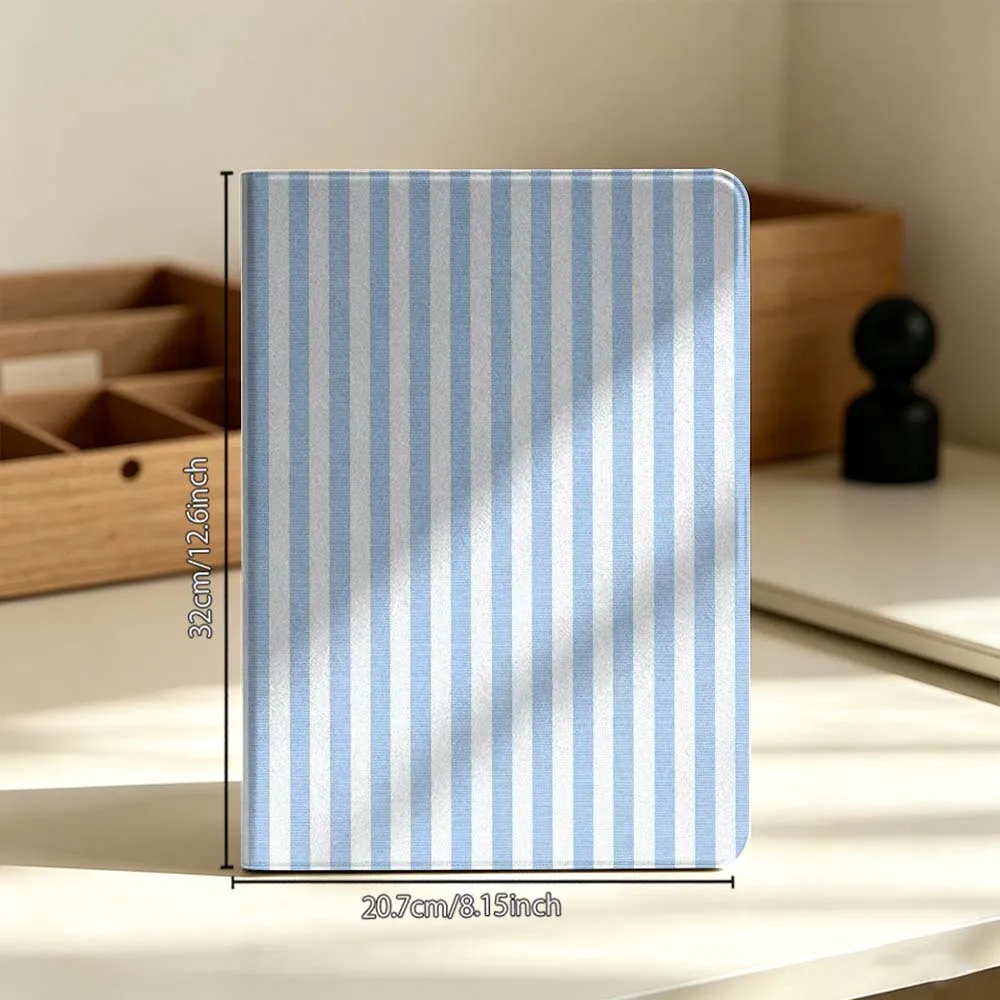 Cute Line Circle Art Vertical Gift Foldable Tablet Case