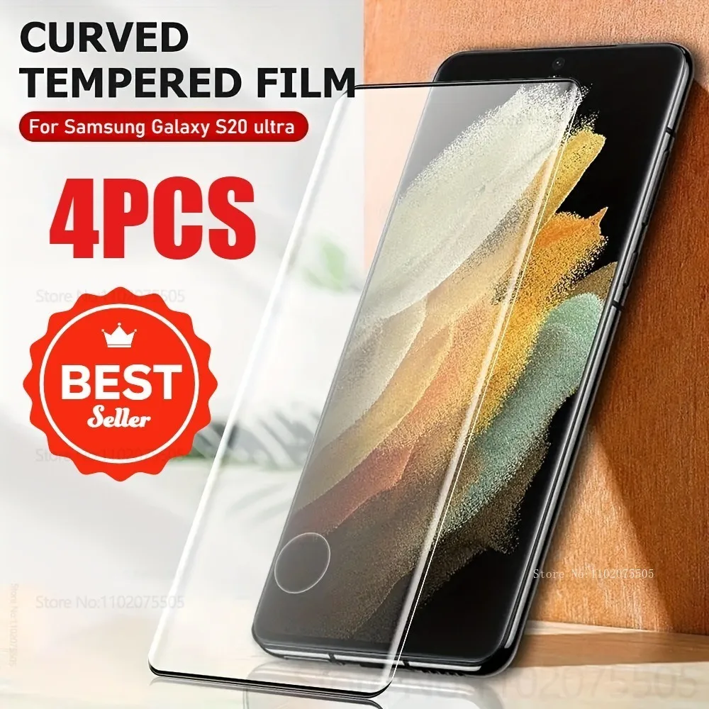 4PCS HD Curved Tempered Film Screen Protector for Samsung