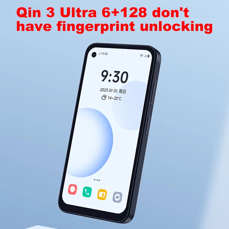 Qin 3 ultra MTK G99 5.05 Inch 6GB 128GB Wifi Bluetooth 5.2 Touch screen 720*1520 Global Version Android Phone 2