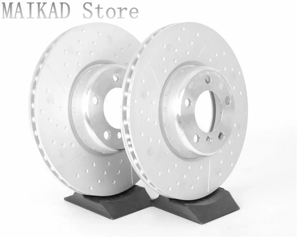 1 pair/2PCS Front brake disc Set for BMW F30 F31 F34 F35 316i 320i 328i 335i 316Li 320Li 328Li 335Li 316d 318d 320d 34106797602