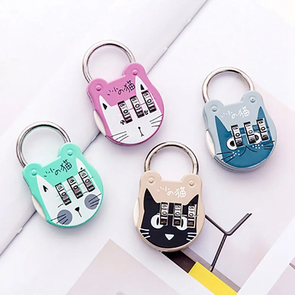 

Travel Safe for Notebook Gym Zinc Alloy Diary Book Luggage Locks Padlock Suitcase Lock Hardware