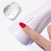 Rechargeable Handheld Nail Dryer UV LED Lamp For Gel Polish Nails Drying Manicure Tools Portable Nail Art Tool 18W Lights 5