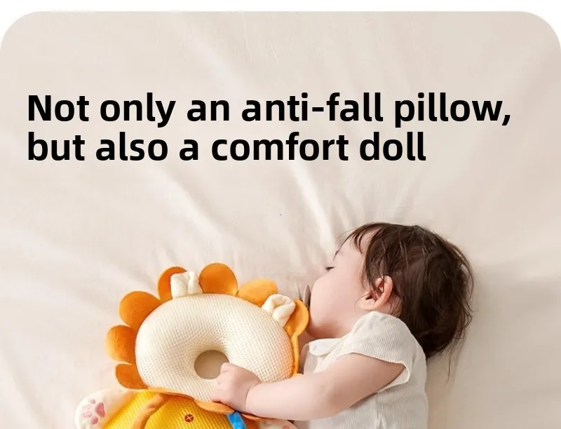 Head Protection Baby Head Protector Backpack PP Cotton Filling Toddler Crawling Walking Safety Cushion Newborn Boy Girl Room