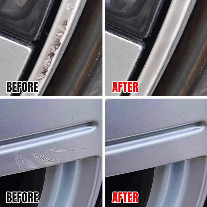 Professional wheel hub Scratch Repair paste-Easily sand aluminum and steel rings