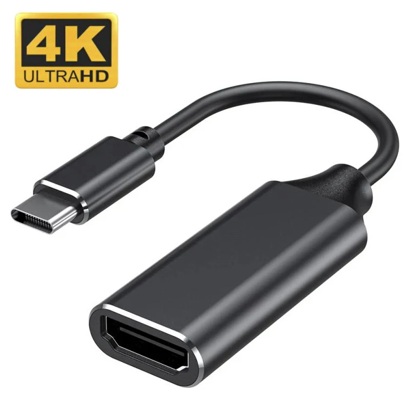 USB C to HDMI Converter Cable for PC Laptop 4K HD TV Adapter