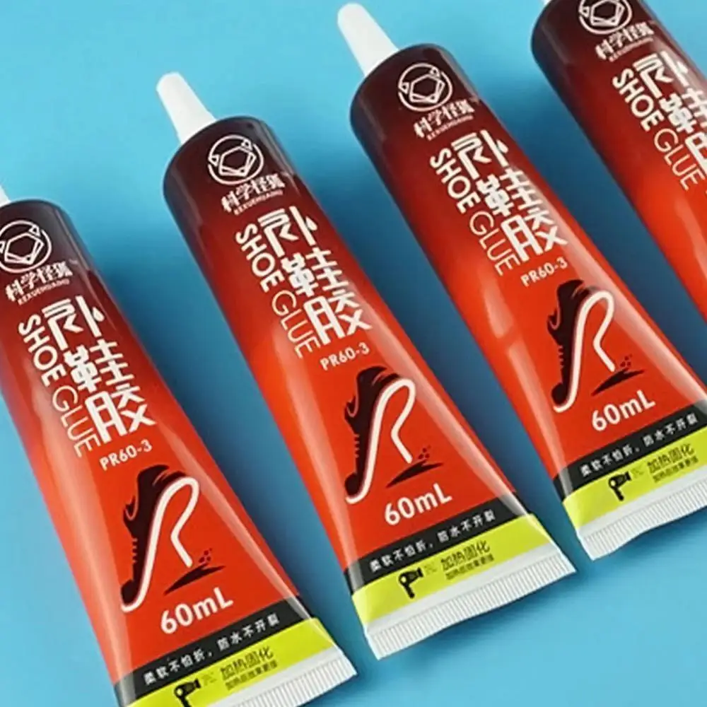 Shoe Glue Waterproof Rubber Tire Shoemaker Shoe Repair Glue Universal Adhesive 10/60ml
