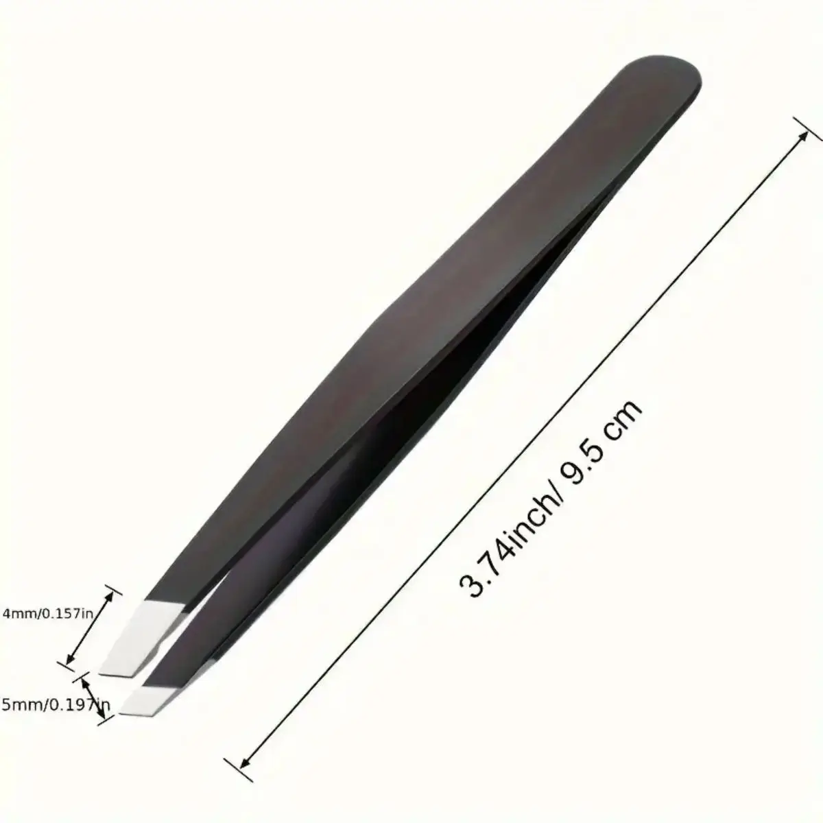High precision eyebrow clip, small tweezers, eyebrow clip, beard pulling tool, fake eyelashes, eyebrow trimming and hair pulling 6
