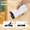 400ML Stainless Steel Coffee Cup Travel Thermal Mug Leak-Proof Thermos Bottle Tea Coffee Mug Office Business Style Thermos 4
