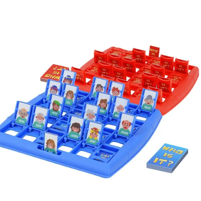 Guessing Game Educational Guess Game Preschool 96Pcs Parent-Child Interaction Funny Logical Reasoning Thinking Puzzle For