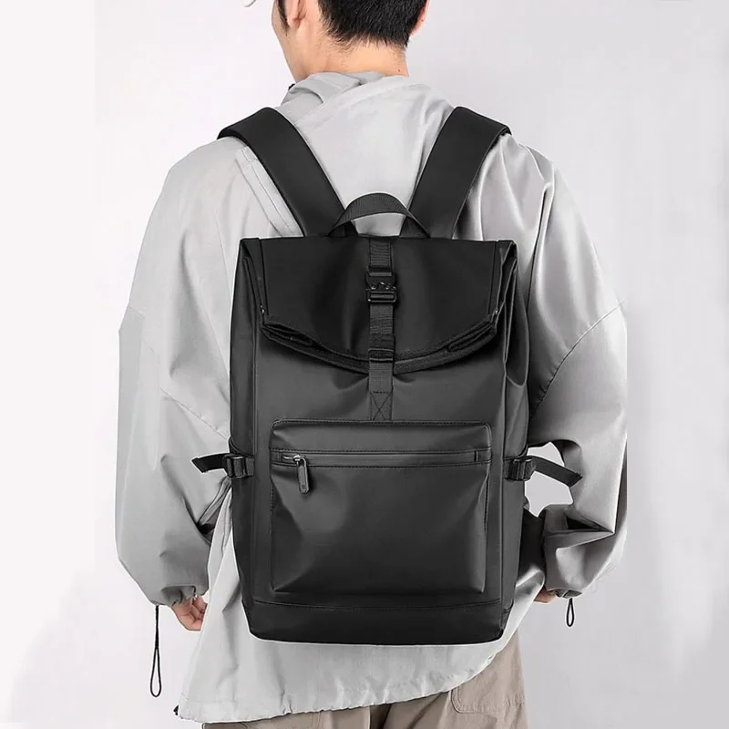 Men's Senior Sense of Business Backpack Large Capacity Laptop Backpack Fashion Lightweight Travel Sport Rucksack Computer Bag