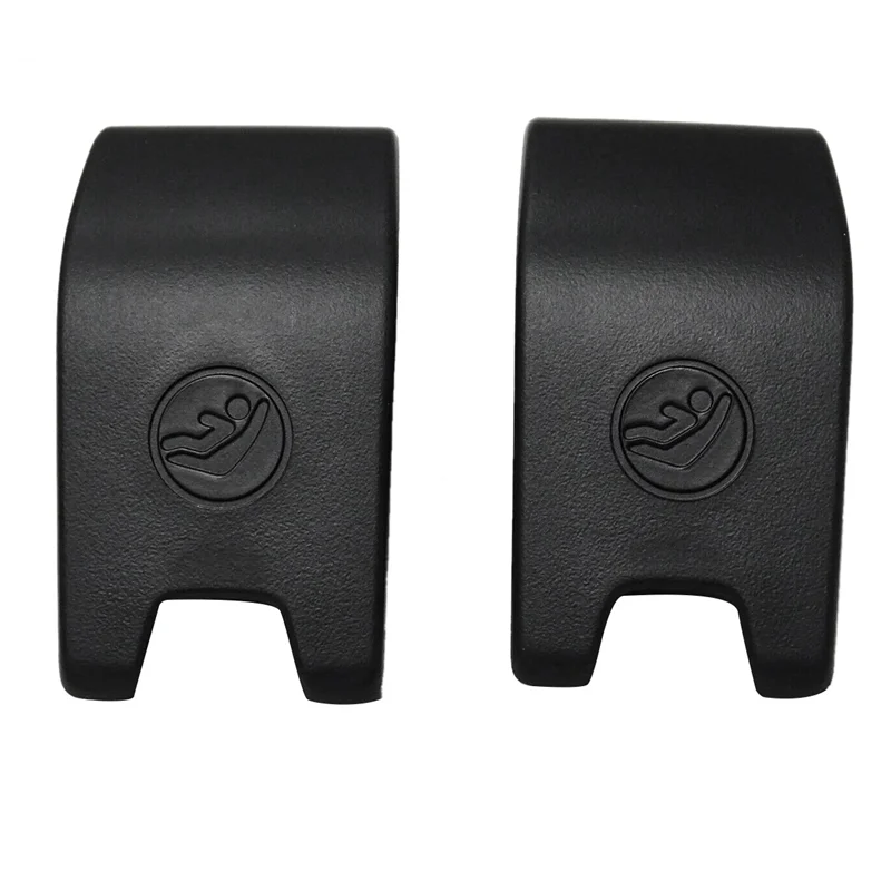1Pair 8V0887187 Car Seat Hook ISOFIX Cover Trim Child Restraint for Audi A3 V8 2015- Black Isofix Slot Cap