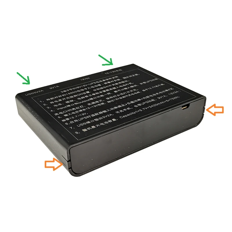 2024 ο 6x18650 ͸ UPS DIY   ڽ  ڵ WiFi  LED   ī޶ USB 12V