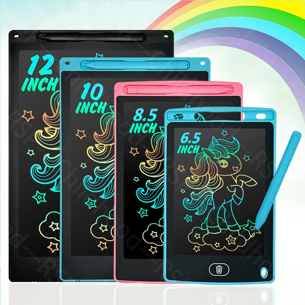 6.5/8.5/10/12 Inch LCD Writing Tablet Electronic Drawing Board Doodle Sketchpad Handwriting Pad Toys for Kids Birthday Gifts