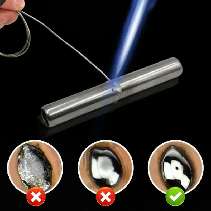 Aluminum Welding Rod Aluminum Alloy Easy Melt Welding Rods Multi-purpose Repair Solder Rod Repair Agent Kits for Welding Alloy