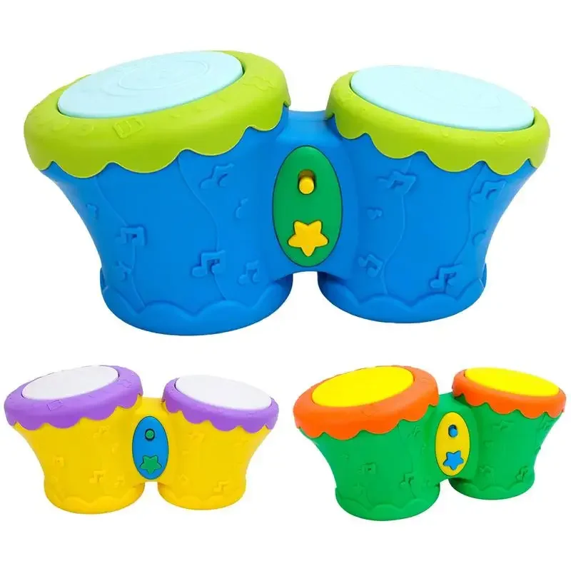 

Hand Drums For Kids Educational Instruments Light Up Beating Hand Drum Enhancing Sense Of Rhythm Learning Music Toy Set Gift