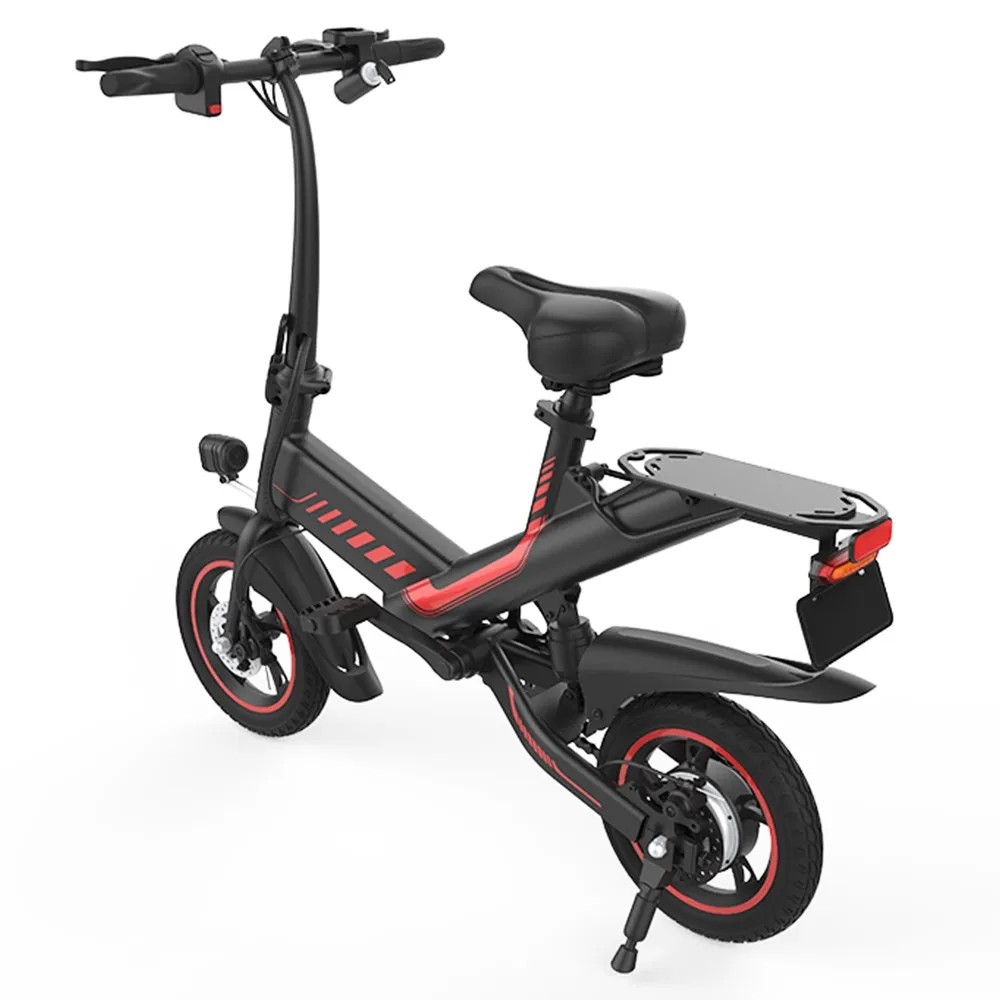 Y1S bici elettrica da uomo 12 pollici pneumatico 250W motore Brushless 25 km/h velocità massima E-bike 36V 10.4Ah batteria al litio moto elettrica