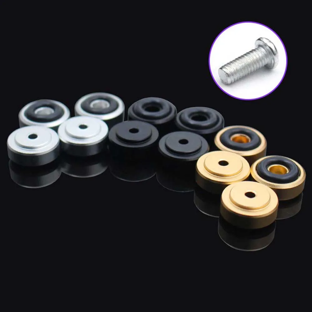 DIY Damping Feet Speakers Audio Repair Parts Chassis Vibration Speaker Feet Protector Mat Pad Spikes Stand Foot Pads