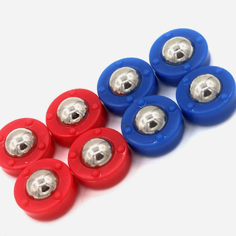 40 Pcs Table Accessories Gazebo Shuffleboard Pucks Toy Roller Plastic Parts