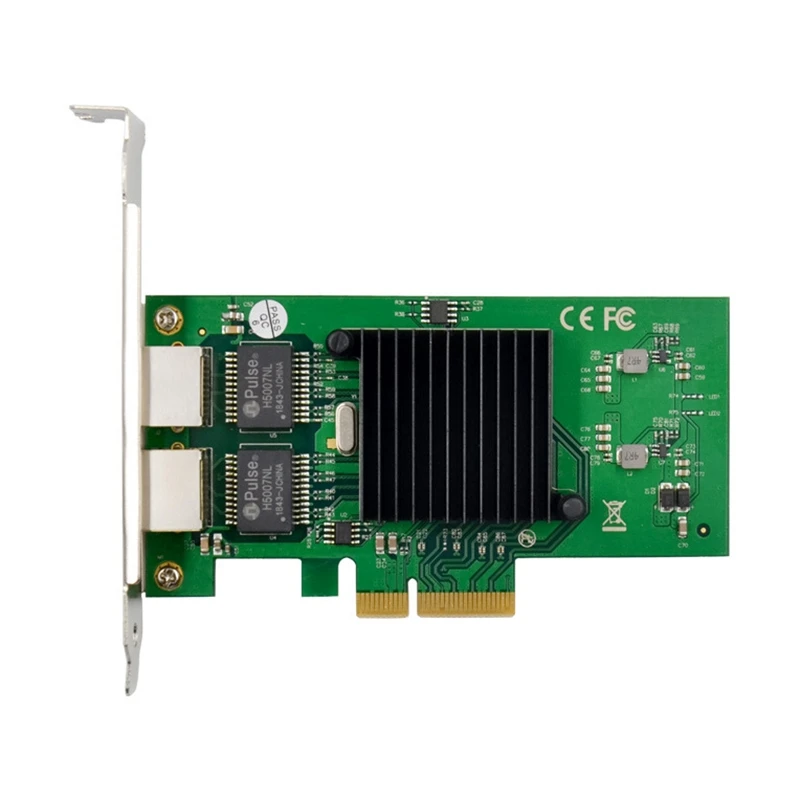 

Двойная сетевая карта RJ45 Lan, гигабитный Ethernet 82576EB 1000M PCI-E Ethernet-сервер для Win7 Win8 Win10 Linux nanoesxi
