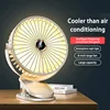 Xiaomi 8000mAh Clip-on Fan 5 Speed Quiet Rechargeable Desktop Portable Air Circulator Wireless Fan With LED Light Camping Home 3