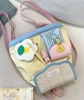 Personalized Mini Backpack 2023 New Travel Bag Cute Contrast Color Small Schoolbag Small Backpack Female Commuter 3