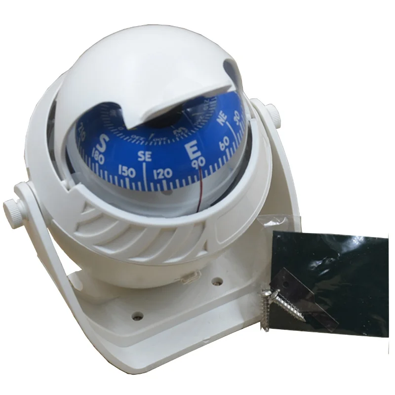 1pc High Precision Marine Compass Car Navigation Compass Nautical Compass with LED Light