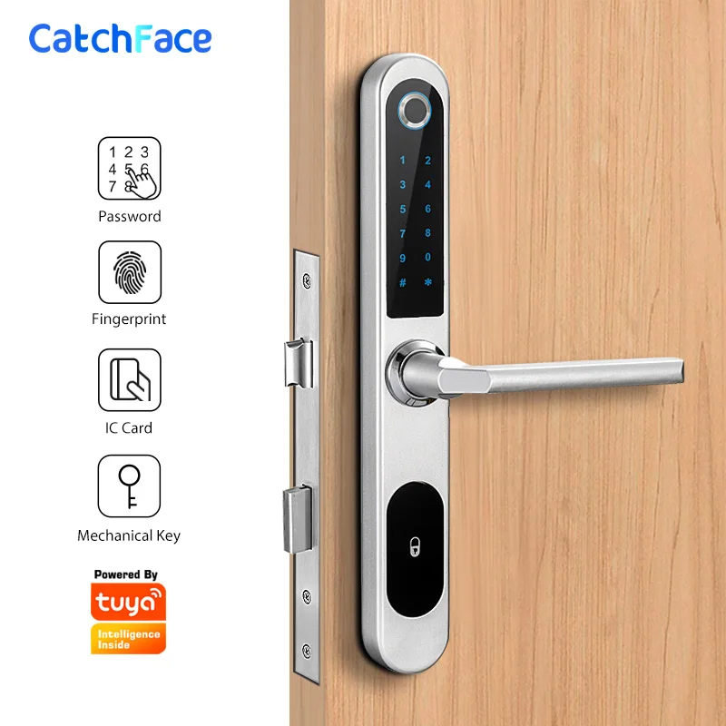 قفل بصمة مقاوم للماء قفل البوابة الخارجية Tuya App...