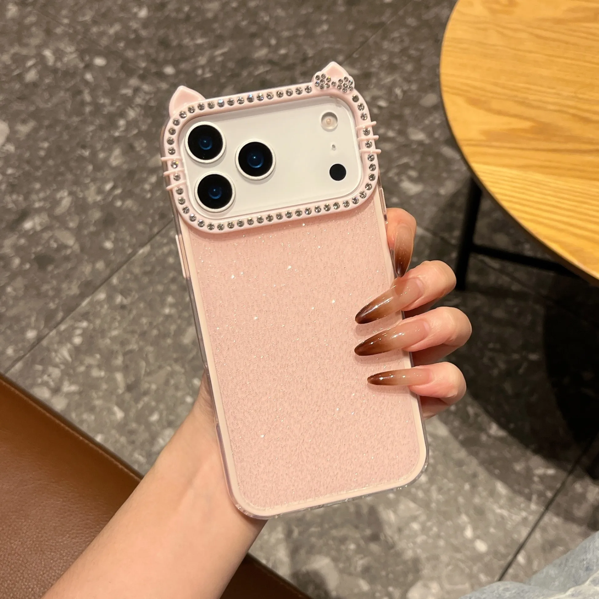 Cat Ear Phone Case - Creative Personalized Anti-Fall Design