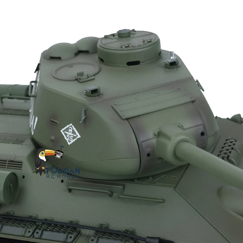 Toys Heng Long 1/16 7.0 Plastic Ver Soviet T34-85 Army RC Tank Toucan Ready to Run Model 3909 Engine Proportion Smoke TH17764 5