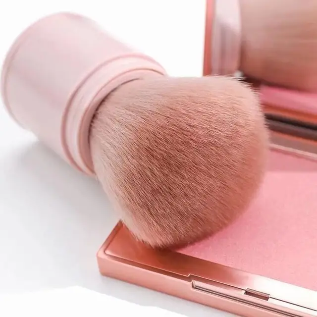 Makeup Bush Mini Retractable Blush Brush Soft Loose Powder Foundation Makeup Brush Beauty Makeup Tool For Women Portable