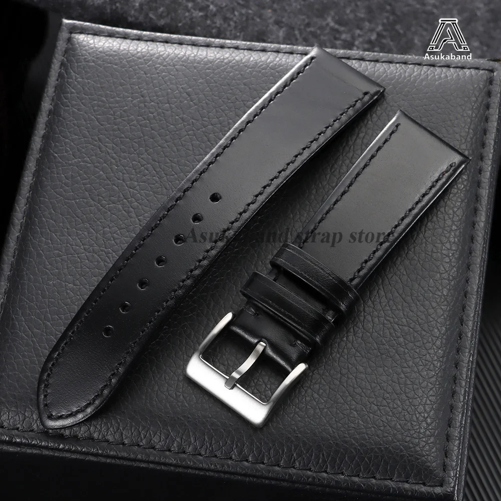 Oil Wax Crazy Horse Leather Watchband - Premium Men's and Women's Wristband