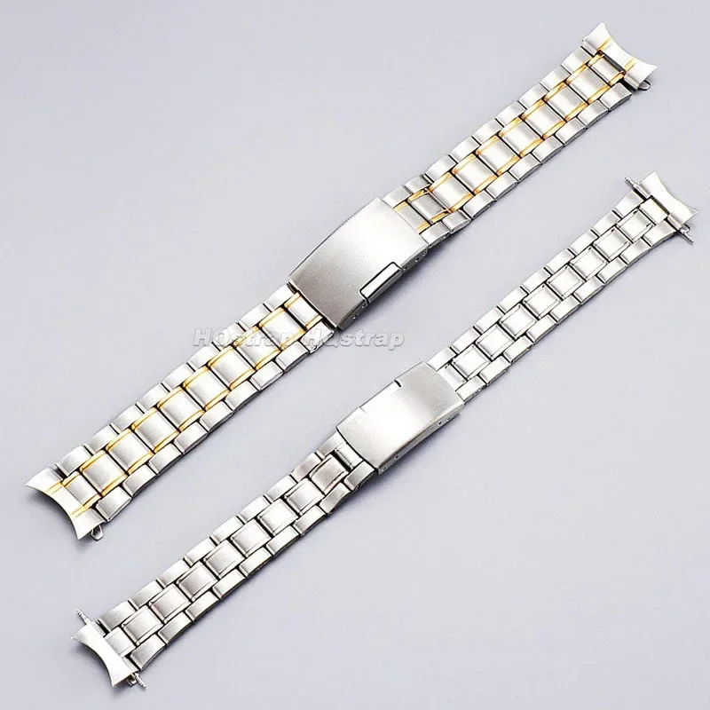Universal Stainless Steel Metal Watch Strap Bracelet