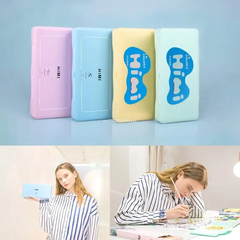 아티스트 취미 화가 Dropship을위한 30ml 생생한 색상 페인트 세트 구 아슈 수채화 물감